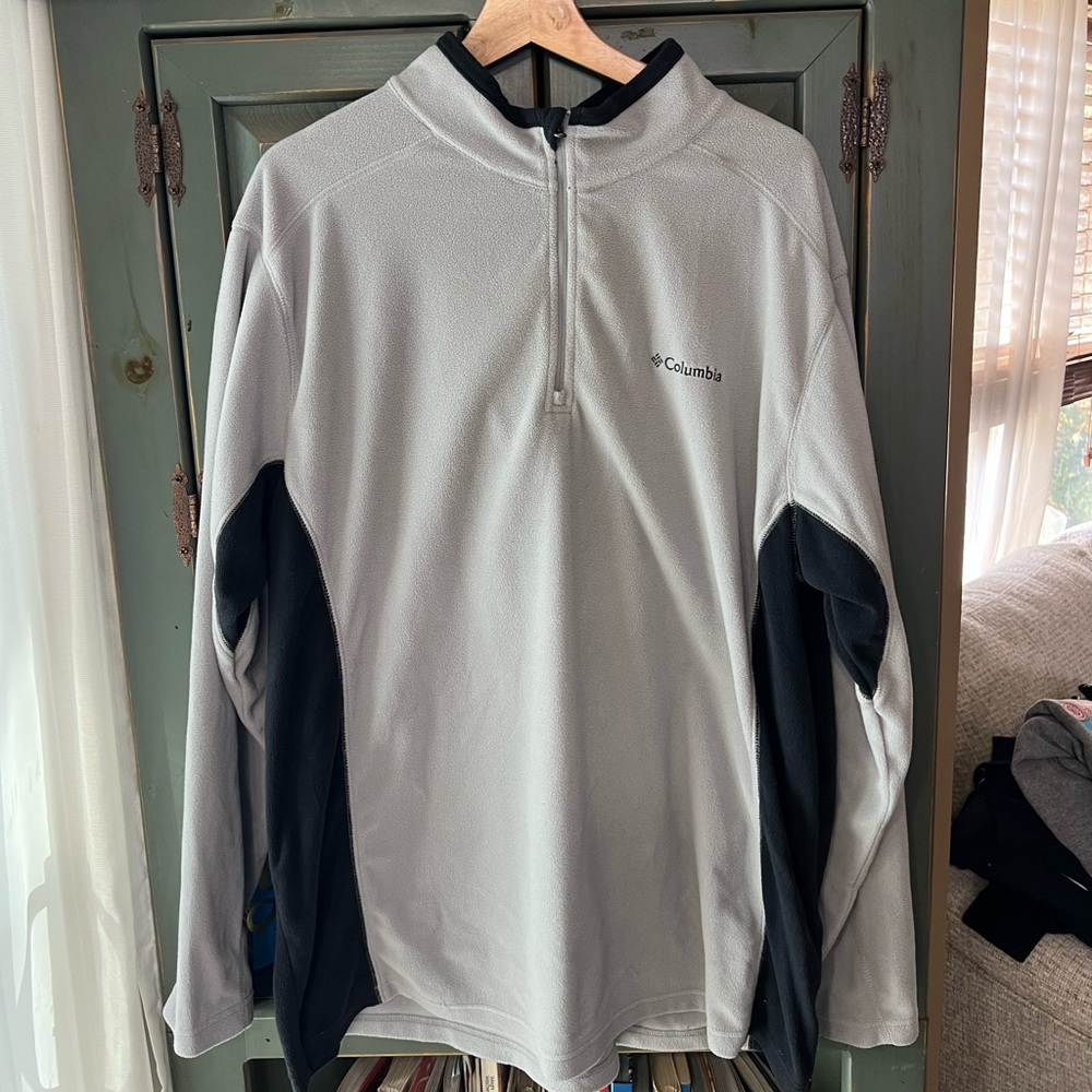 Grey Quarter-zip